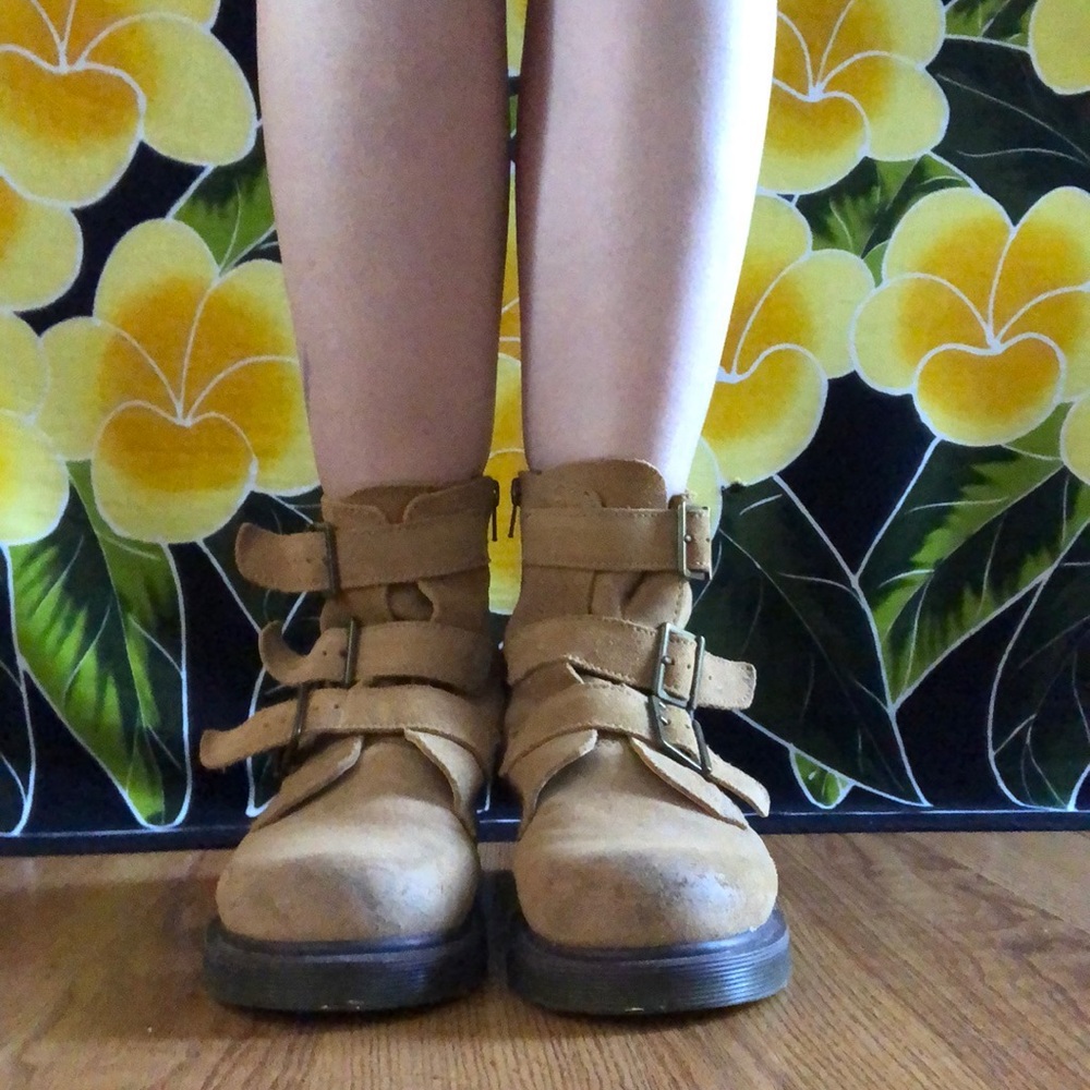 Dr. Martens Blake buckle boots!